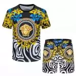 survetement versace tshirt et short medusa motif